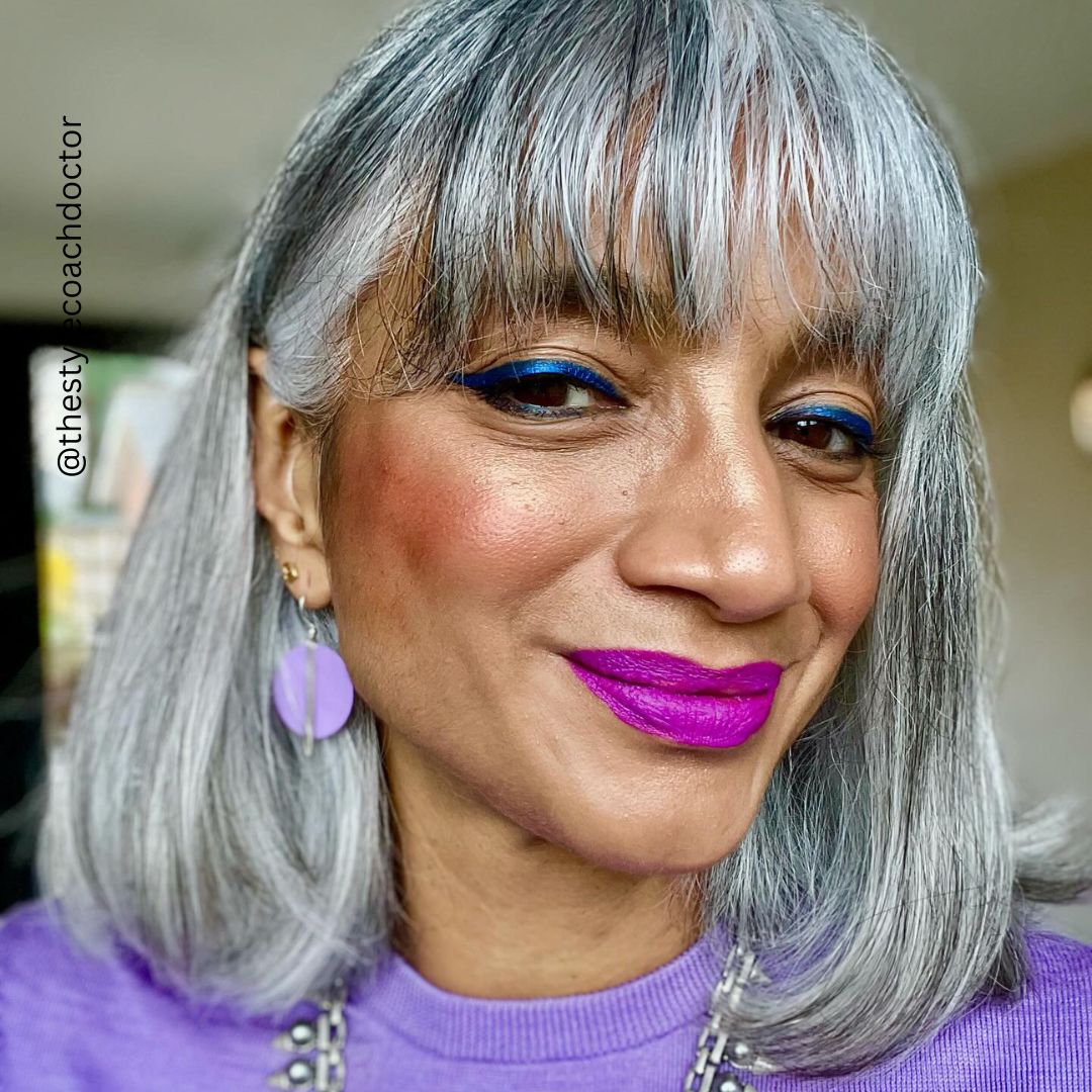 Manjiri in the Lilac silver solar
