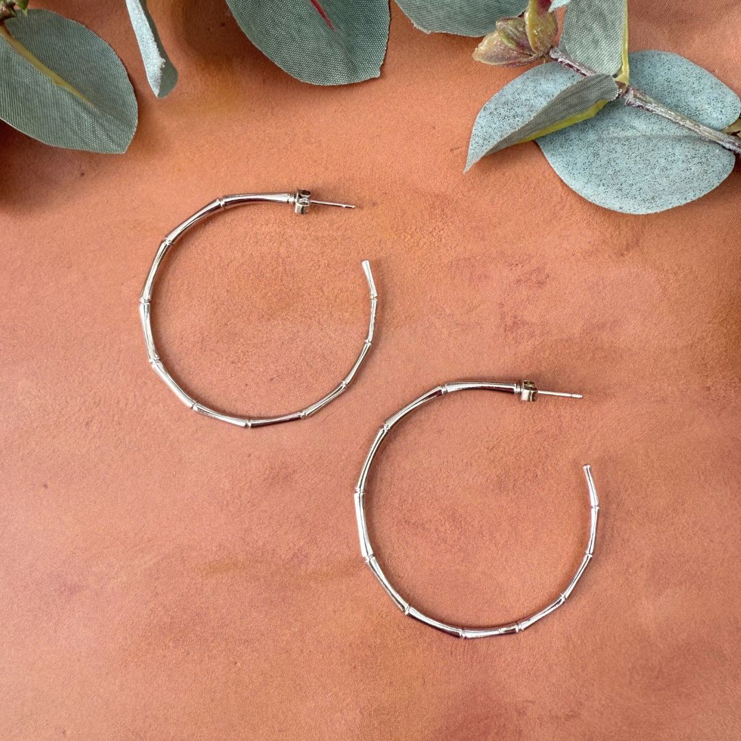 BAMBOO HOOPS - GOLD