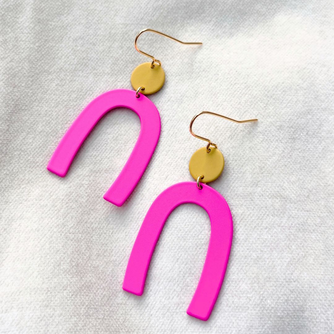 DOLLY EARRINGS (VARIOUS COLOURS)