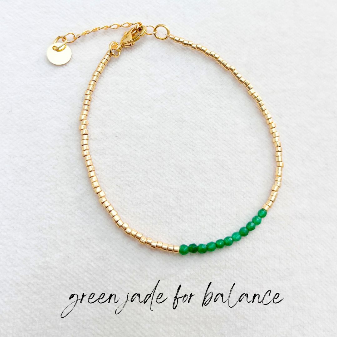 MIYUKI GEMSTONE BRACELETS - VARIOUS STONES