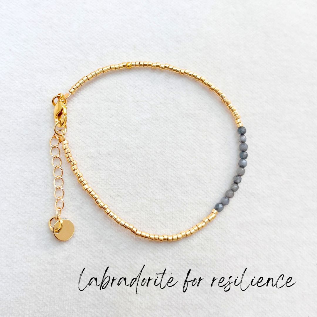 MIYUKI GEMSTONE BRACELETS - VARIOUS STONES