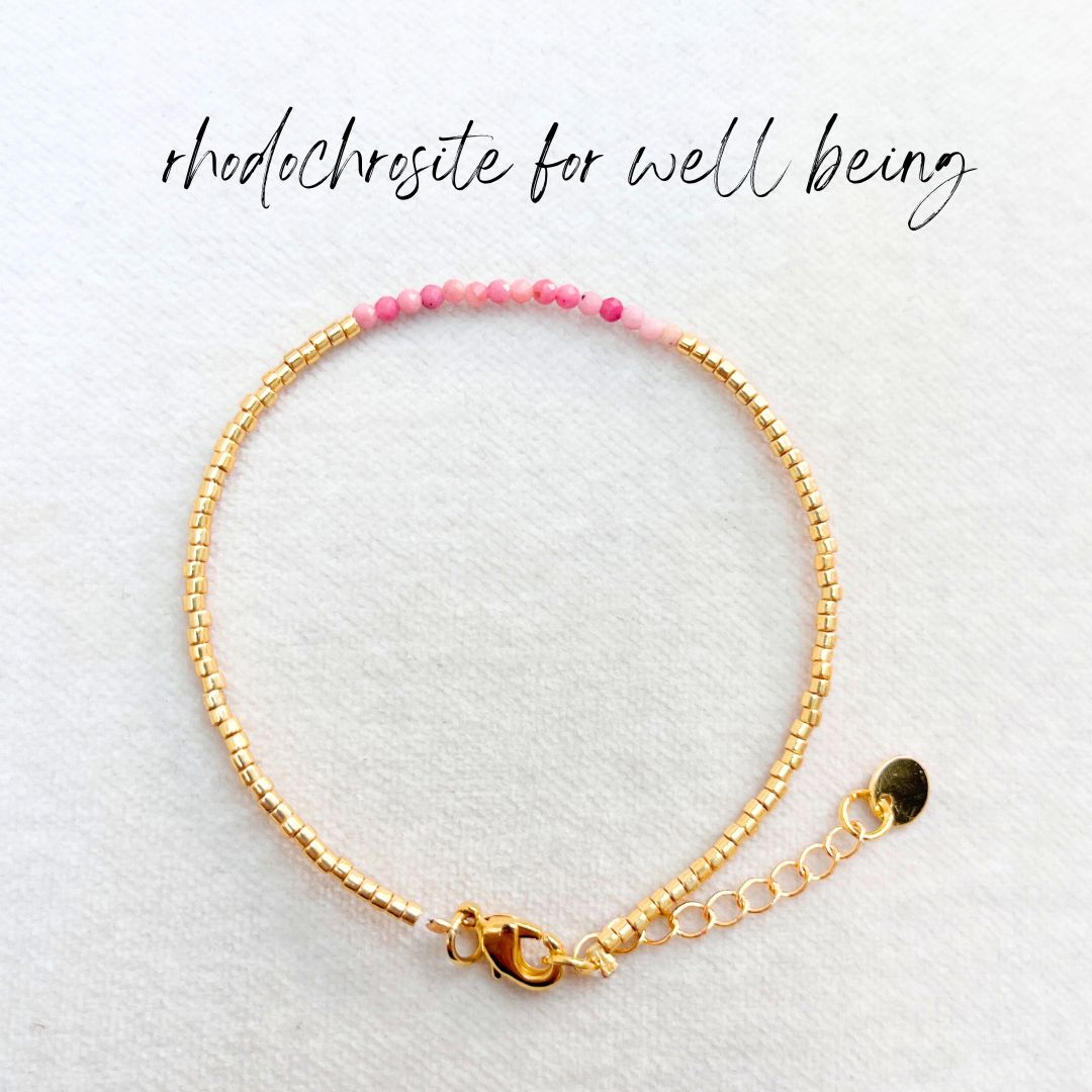MIYUKI GEMSTONE BRACELETS - VARIOUS STONES