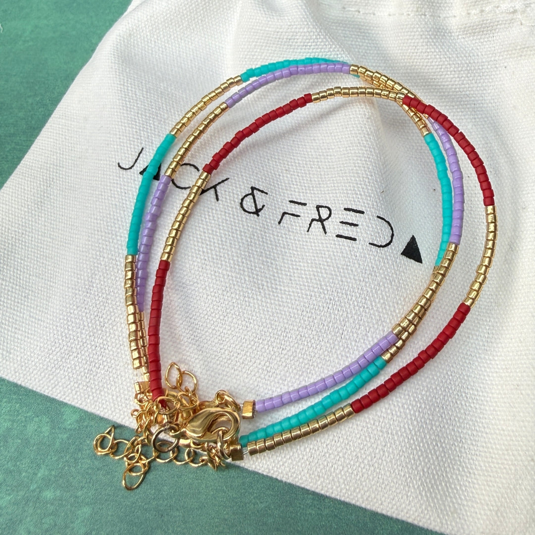 NEW! BEADED BRACELETS