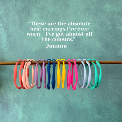 TWISTY HOOPS - VARIOUS COLOURS