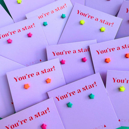 NEW! TINY STAR STUDS