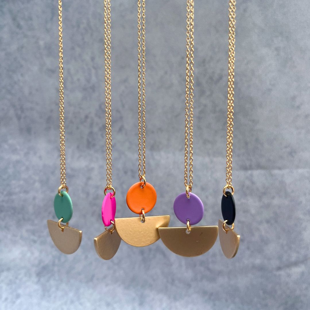 NEW! LOLA NECKLACE (GOLD) - VARIOUS COLOURS