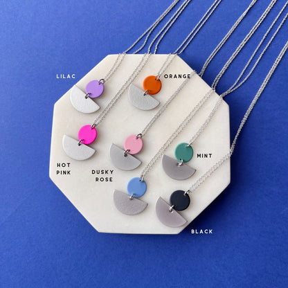 NEW! LOLA NECKLACE (SILVER) - VARIOUS COLOURS