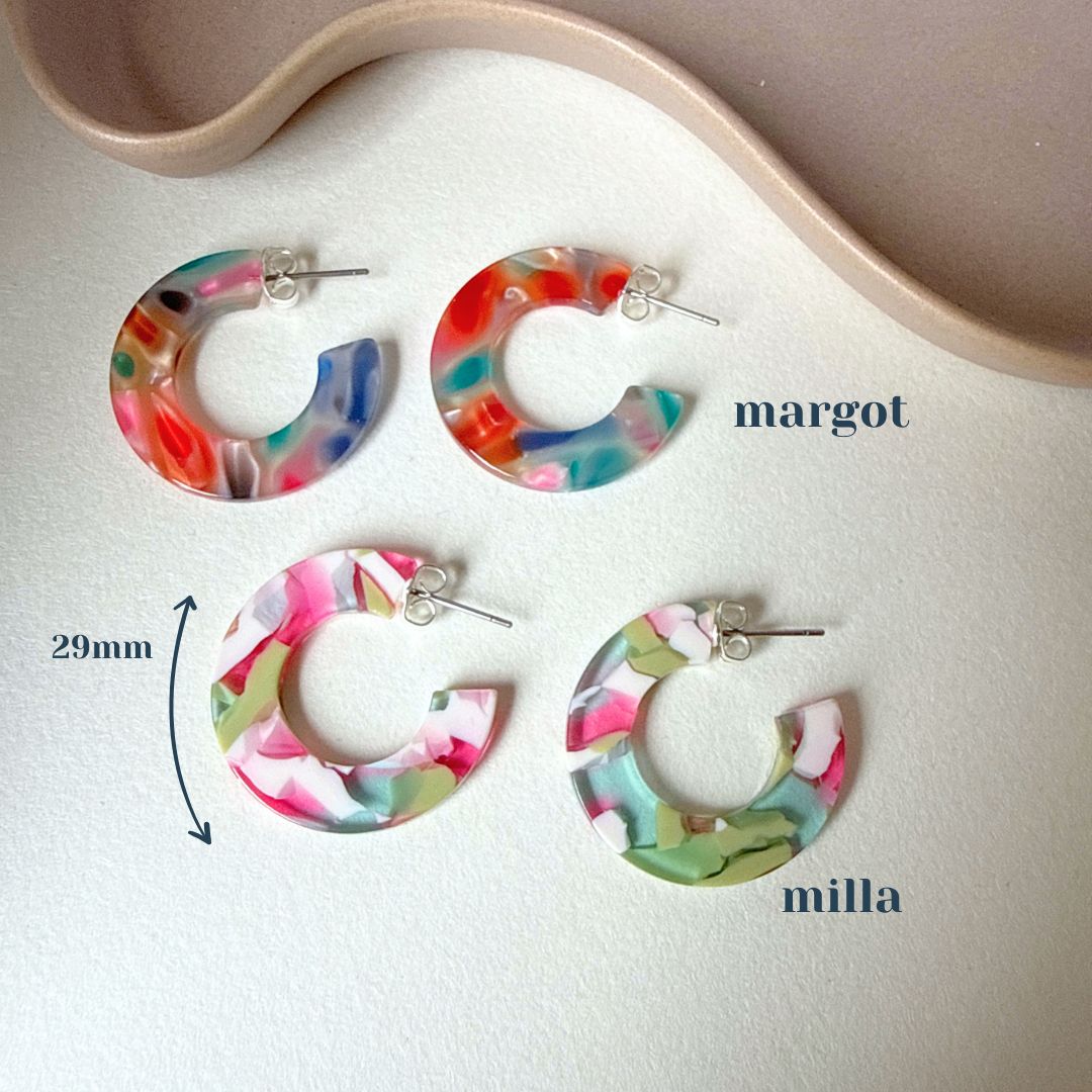 NEW! MULTI COLOUR HOOPS