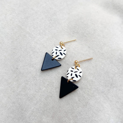 MINI MEMPHIS STUD EARRINGS - VARIOUS COLOURS