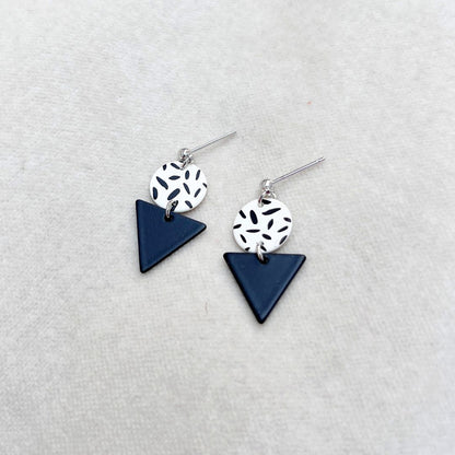 MINI MEMPHIS STUD EARRINGS - VARIOUS COLOURS