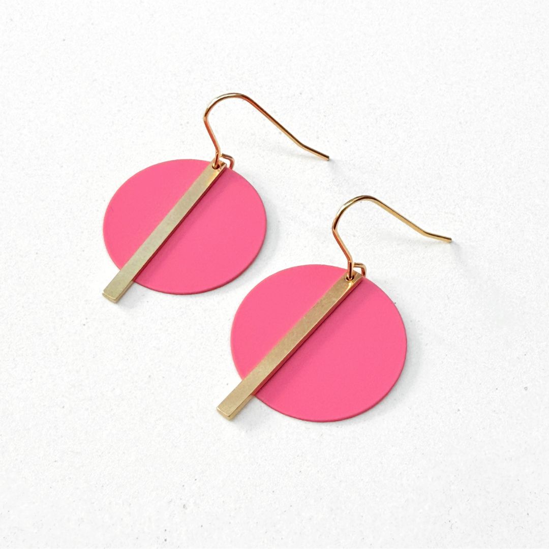 SOLAR EARRINGS - VARIOUS COLOURS