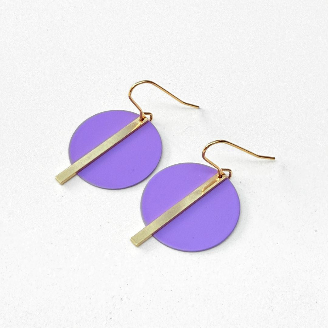 SOLAR EARRINGS - VARIOUS COLOURS