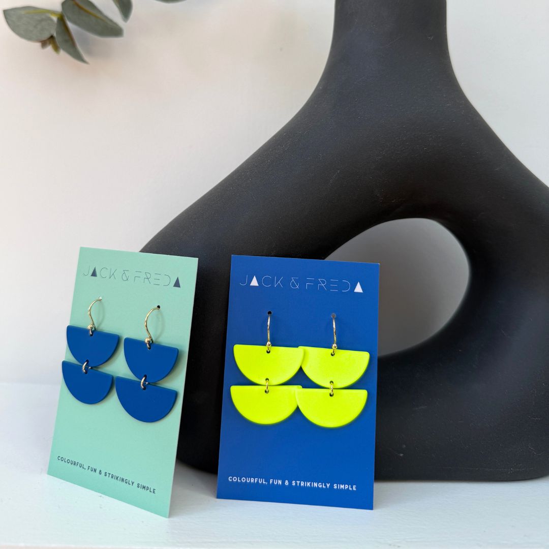 NEW! ROXIE HALF-MOON EARRINGS