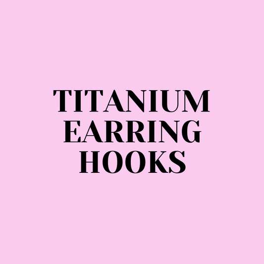 TITANIUM EARRING HOOKS