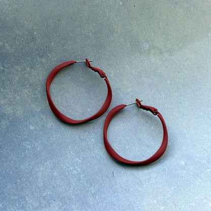 TWISTY HOOPS - VARIOUS COLOURS