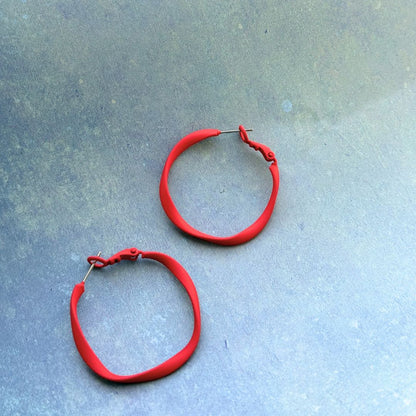 TWISTY HOOPS - VARIOUS COLOURS