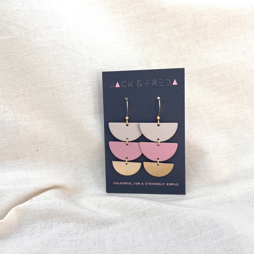 NEW! LOLA TREBLE EARRINGS